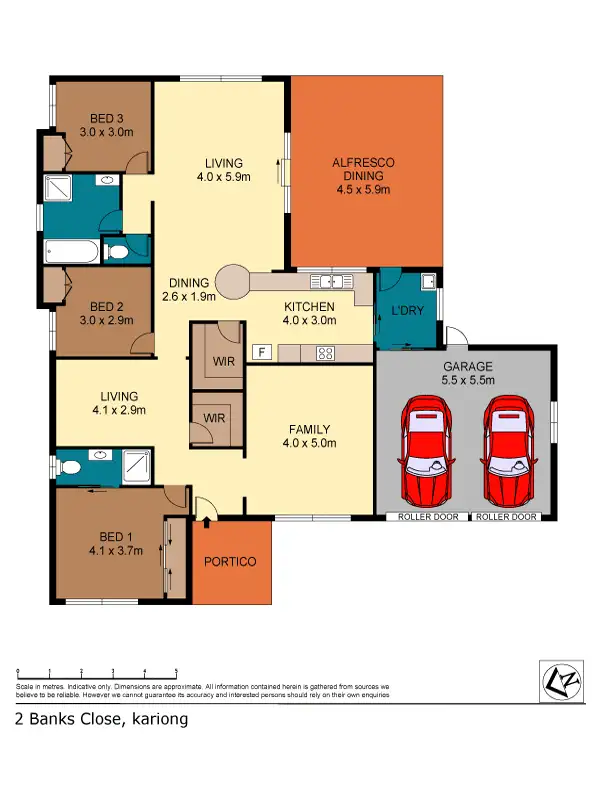 Floorplan of Homely house listing, 2 Banks Close, Kariong NSW 2250