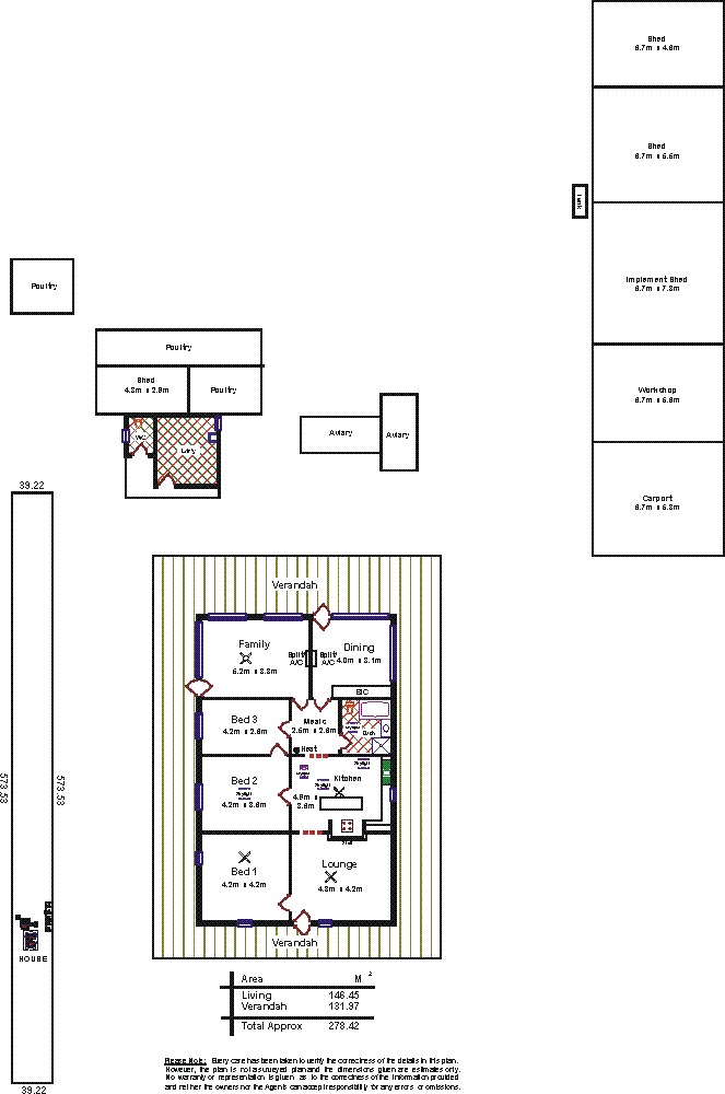 Floorplan of Homely house listing, 20 McLaren Flat Road, Mclaren Flat SA 5171