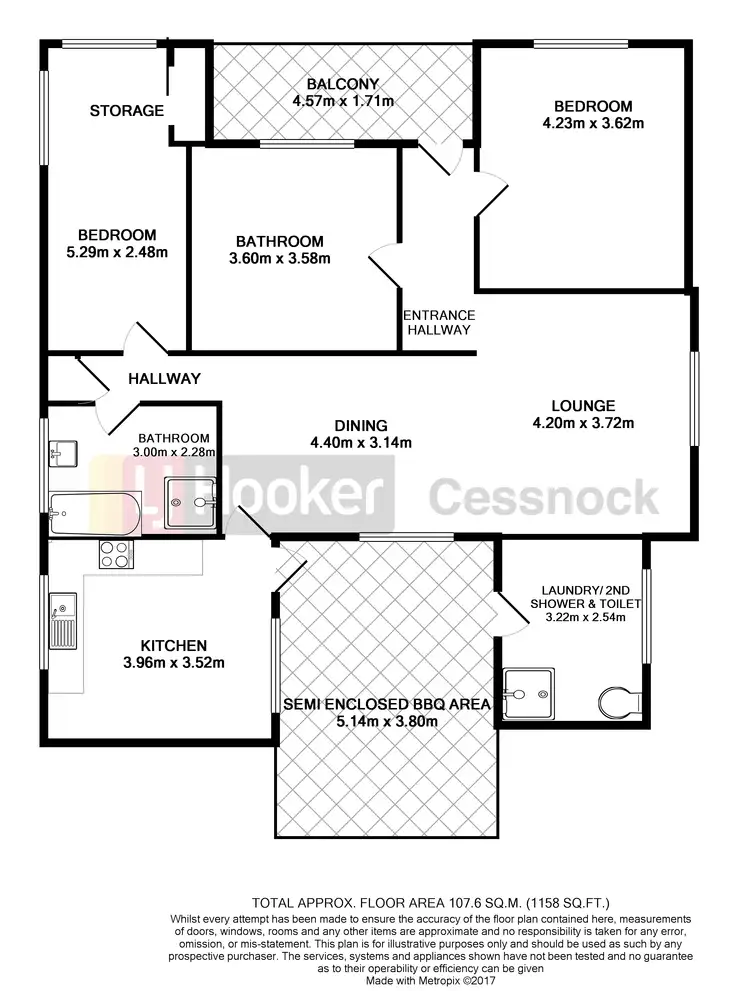 Floorplan of Homely house listing, 6 Hilda Street, Cessnock NSW 2325