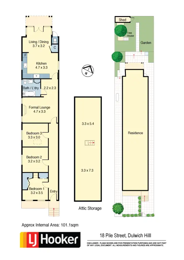 Floorplan of Homely house listing, 18 Pile Street, Dulwich Hill NSW 2203