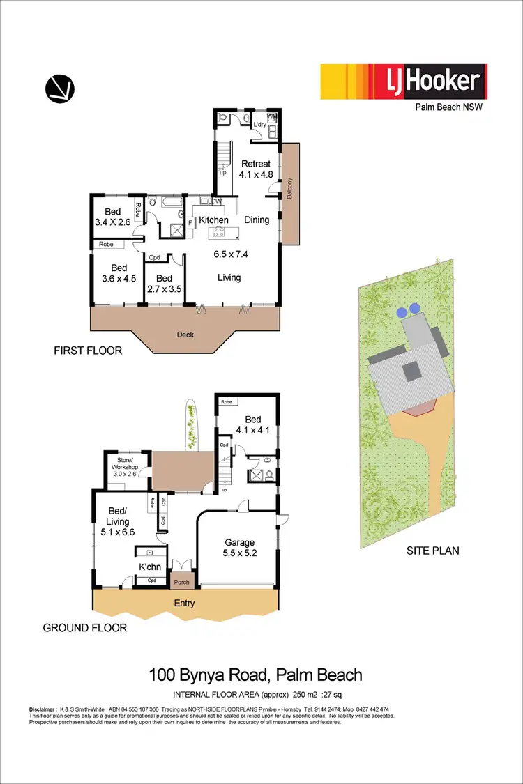 Floorplan of Homely house listing, 100 Bynya Road, Palm Beach NSW 2108