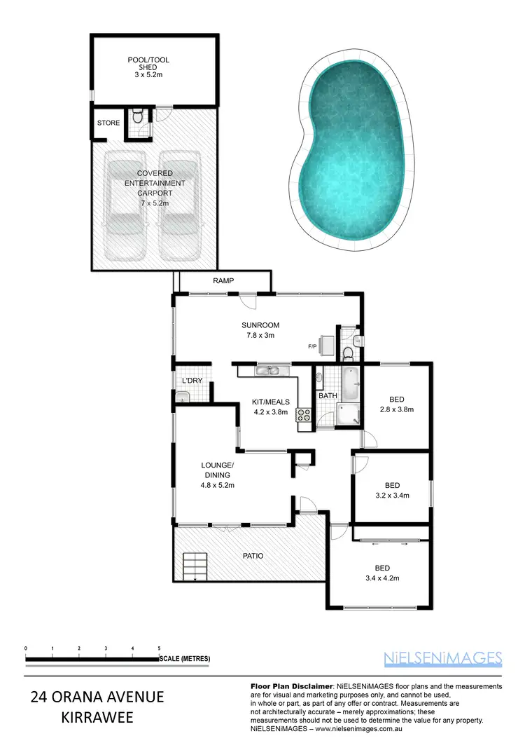Floorplan of Homely house listing, 24 Orana Ave, Kirrawee NSW 2232