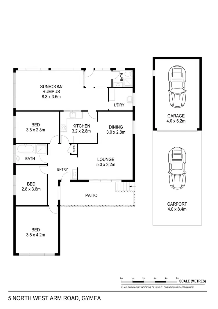 Floorplan of Homely house listing, 5 North West Arm Rd, Gymea NSW 2227