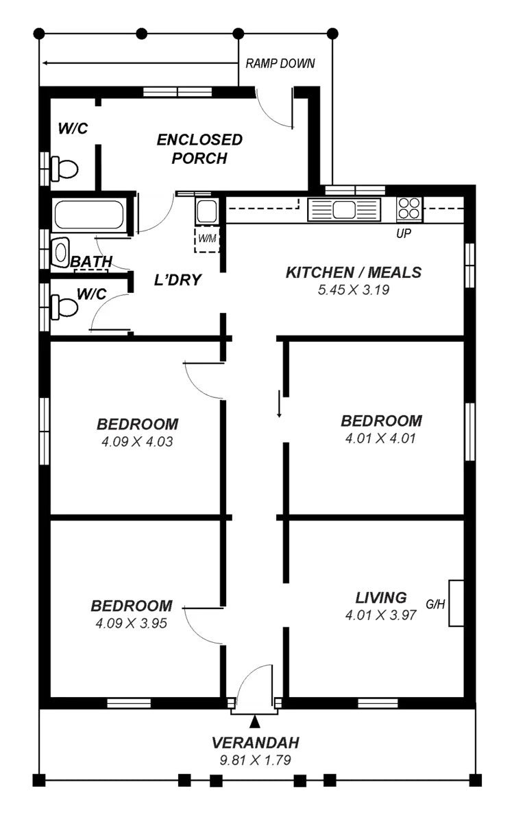 Floorplan of Homely house listing, 476 Regency Road, Prospect SA 5082