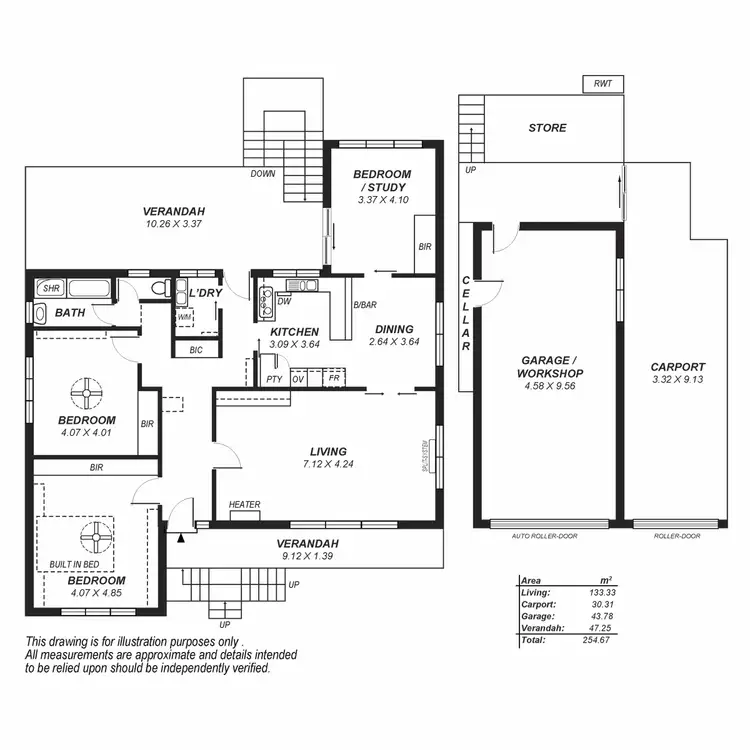Floorplan of Homely house listing, 6 McGlasson Avenue, Magill SA 5072