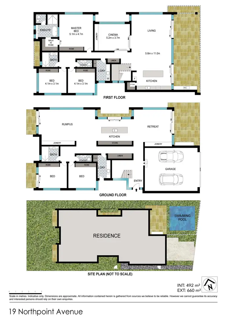 Floorplan of Homely house listing, 19 Northpoint Avenue, Kingscliff NSW 2487