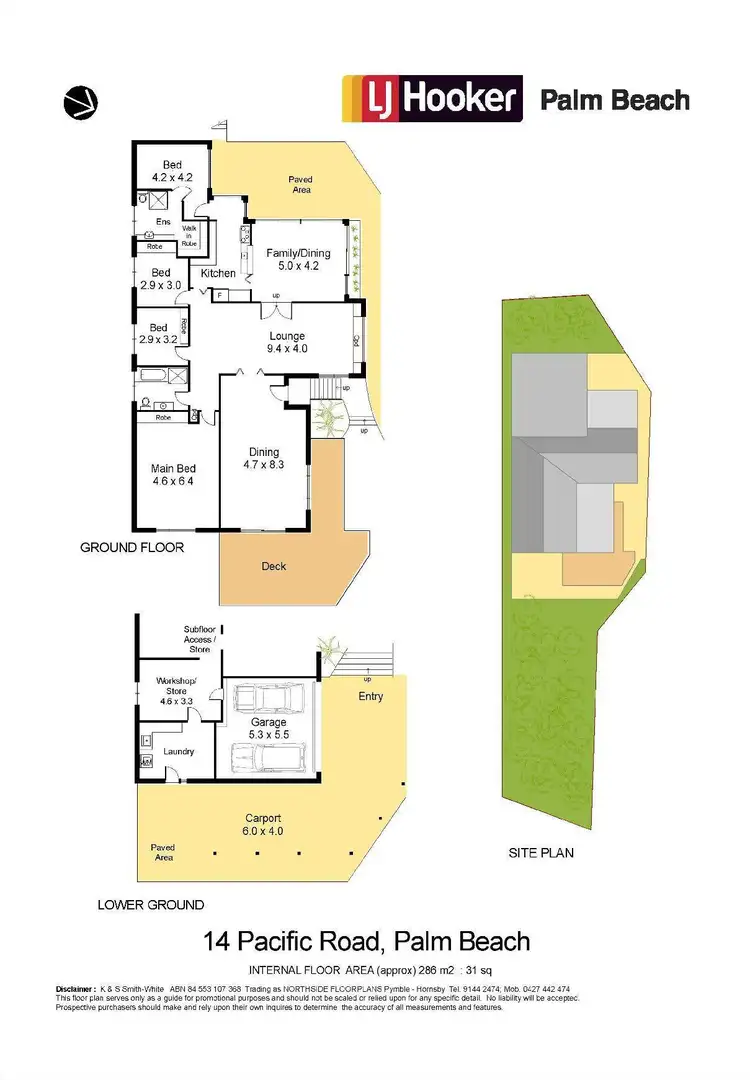 Floorplan of Homely house listing, 14 Pacific Road, Palm Beach NSW 2108