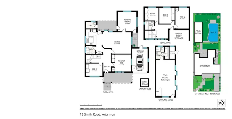 Floorplan of Homely house listing, 16 Smith Road, Artarmon NSW 2064