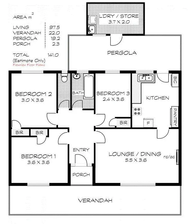 Floorplan of Homely house listing, 46 Kessell Road, Goolwa SA 5214