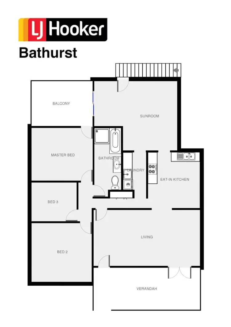 Floorplan of Homely house listing, 15 Rosehill Street, West Bathurst NSW 2795