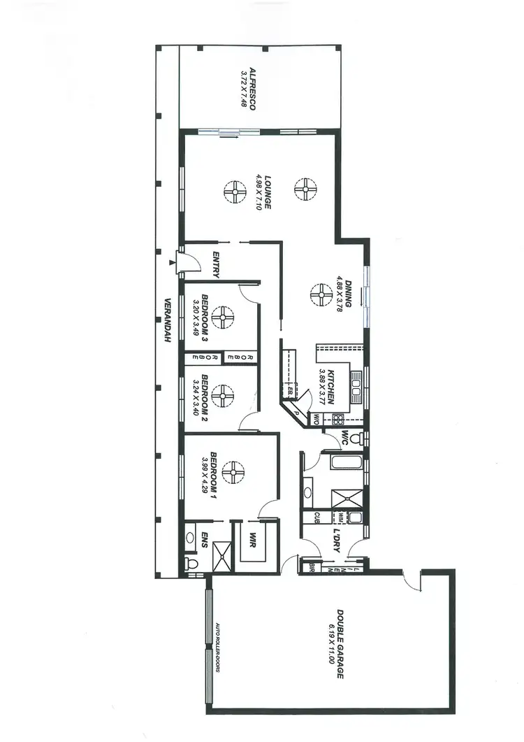 Floorplan of Homely house listing, 12 Crystal Harmony Crt, Sellicks Beach SA 5174