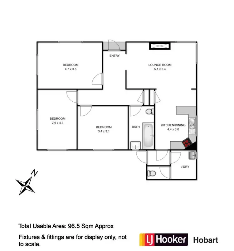 Floorplan of Homely house listing, 28 Curlew Parade, Claremont TAS 7011