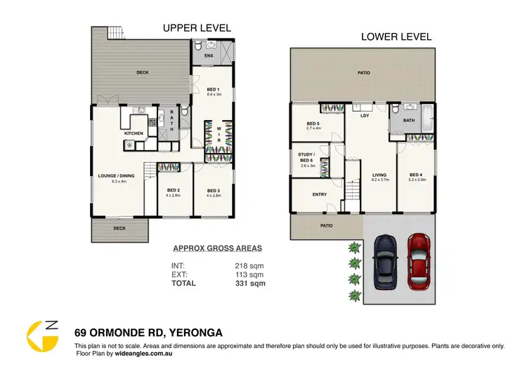Floorplan of Homely house listing, 69 Ormonde Road, Yeronga QLD 4104