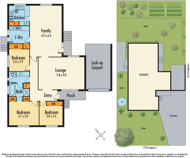 Floorplan of Homely house listing, 42 Singleton Drive, Endeavour Hills VIC 3802