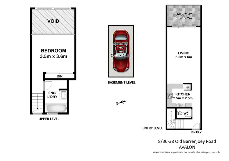 Floorplan of Homely apartment listing, 8/36-38 Old Barrenjoey Road, Avalon Beach NSW 2107