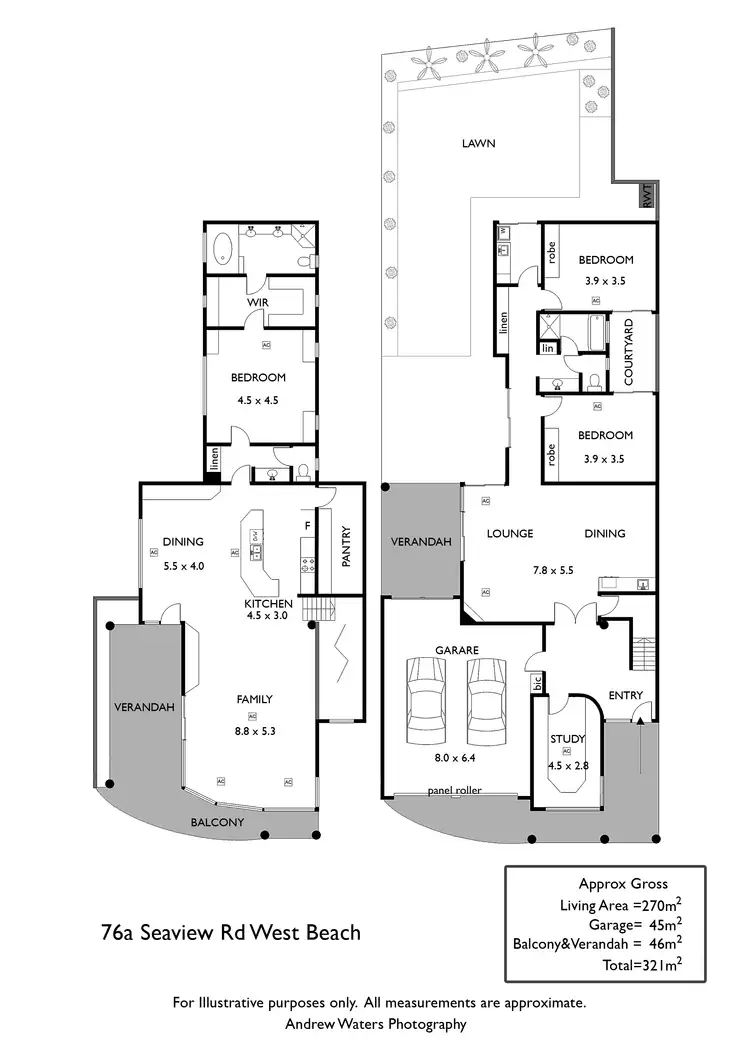 Floorplan of Homely house listing, 76a Seaview Road, West Beach SA 5024