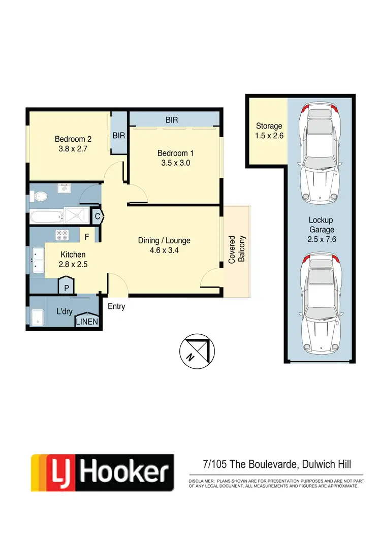 Floorplan of Homely apartment listing, 7/105 The Boulevarde, Dulwich Hill NSW 2203
