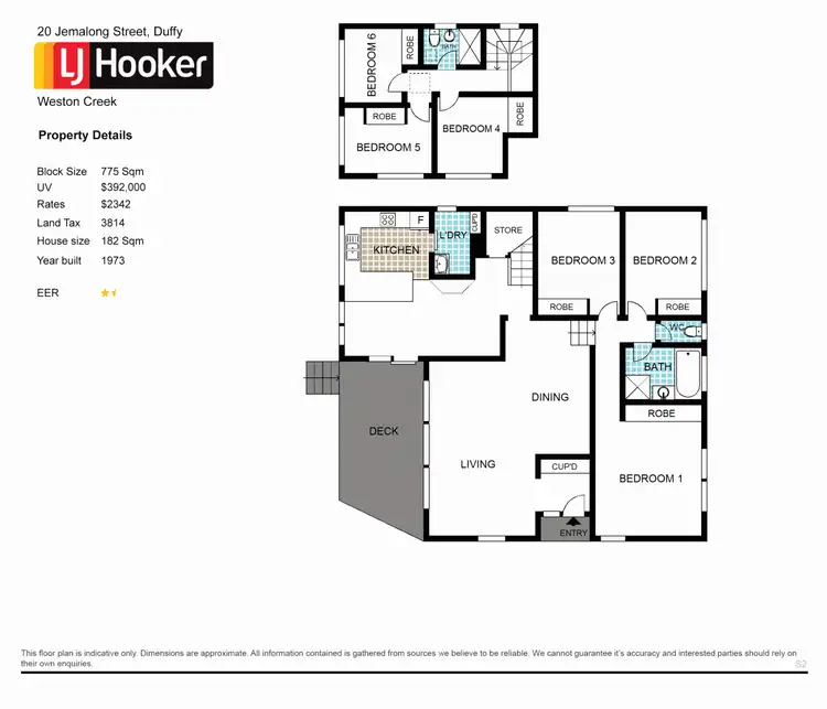 Floorplan of Homely house listing, 20 Jemalong Street, Duffy ACT 2611
