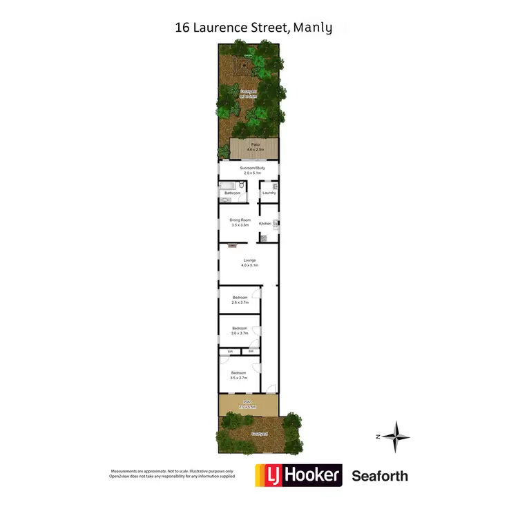 Floorplan of Homely house listing, 16 Laurence Street, Manly NSW 2095