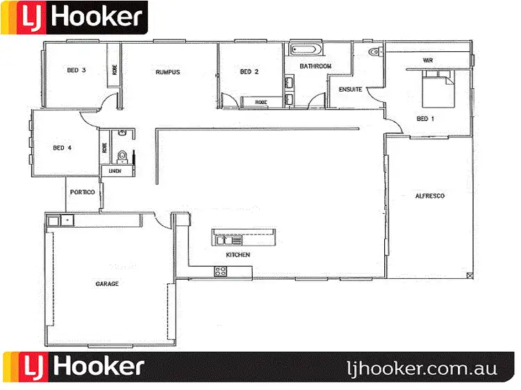 Floorplan of Homely house listing, 10 Hyatt Court, Riverside TAS 7250