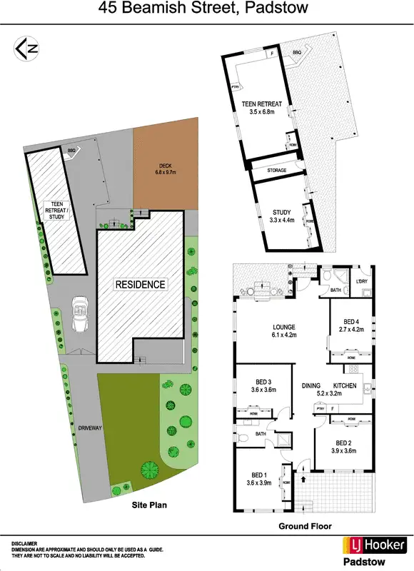 Floorplan of Homely house listing, 45 Beamish Street, Padstow NSW 2211