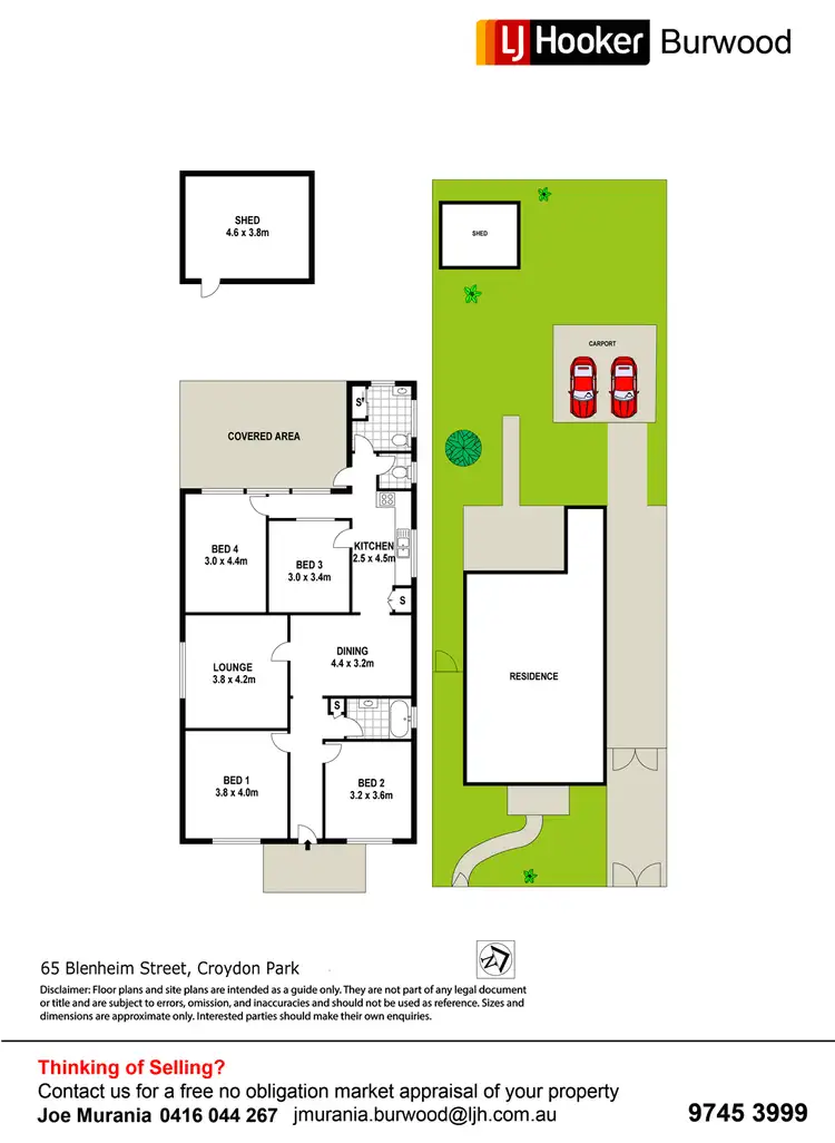Floorplan of Homely house listing, 65 Blenheim Street, Croydon Park NSW 2133