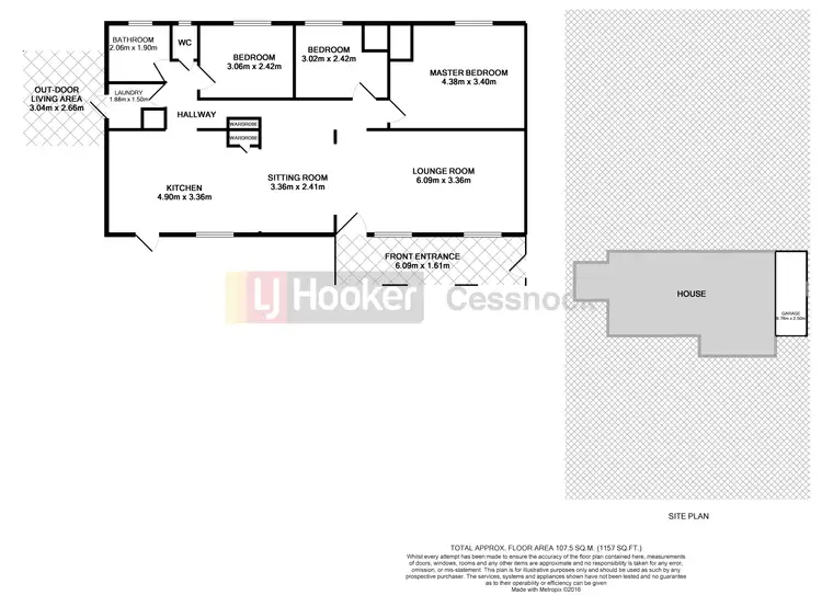 Floorplan of Homely house listing, 191 Matheison Street, Bellbird Heights NSW 2325