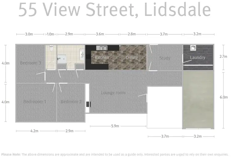 Floorplan of Homely house listing, 55 View Street, Lidsdale NSW 2790