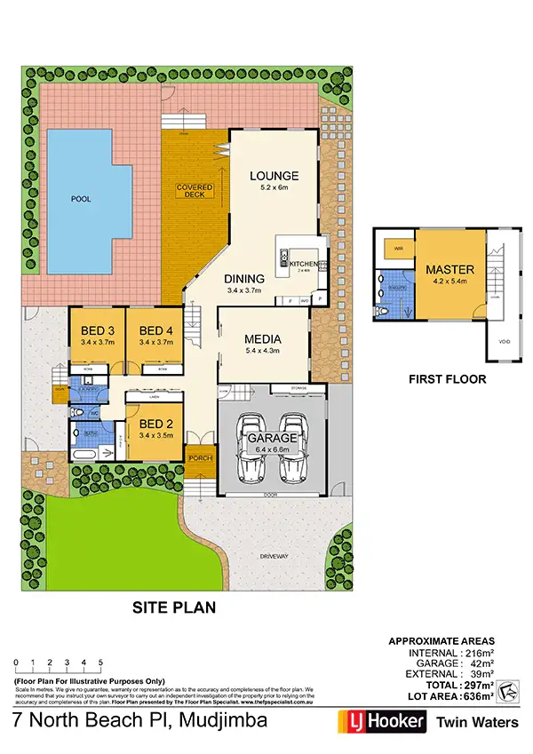 Floorplan of Homely house listing, 7 North Beach Place, Mudjimba QLD 4564