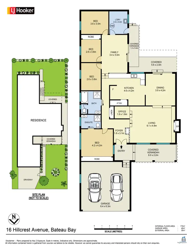 Floorplan of Homely house listing, 16 Hillcrest Avenue, Bateau Bay NSW 2261