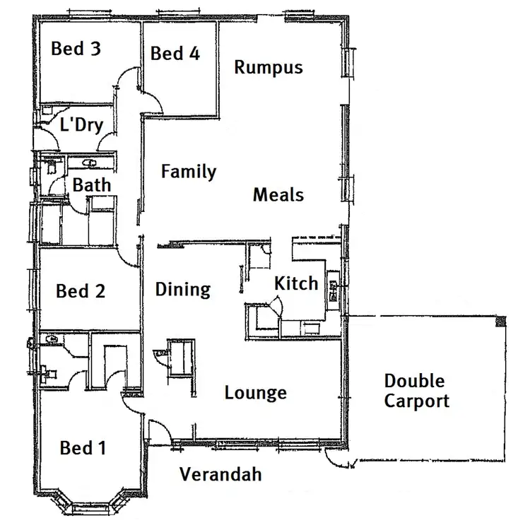 Floorplan of Homely house listing, 21 Edmonds Road, Angle Vale SA 5117