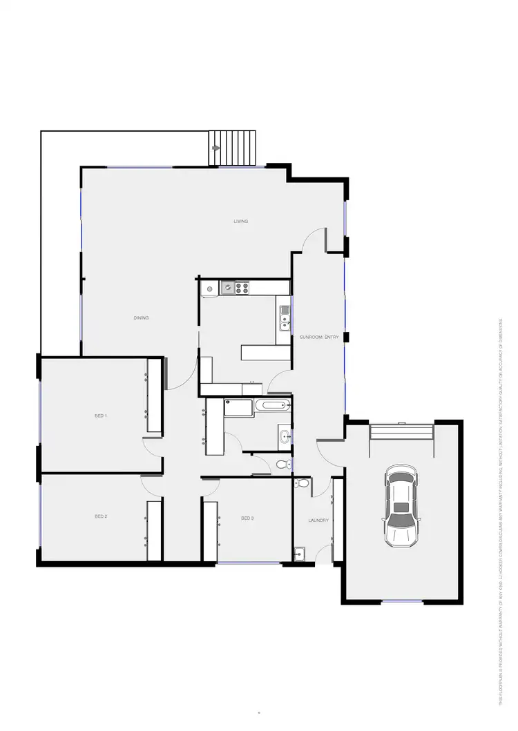 Floorplan of Homely house listing, 22 Kanangra Street, Cowra NSW 2794
