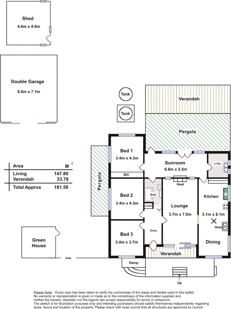 Floorplan of Homely house listing, 78 Main North Road, Willaston SA 5118