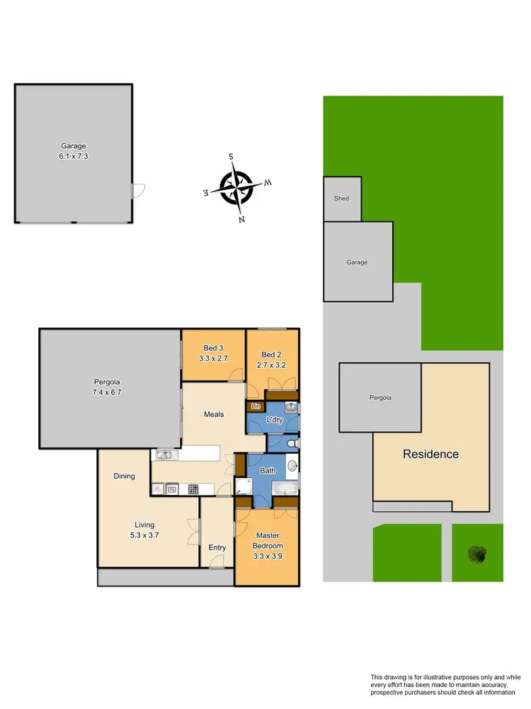Floorplan of Homely house listing, 4 Claude Avenue, Hampton Park VIC 3976
