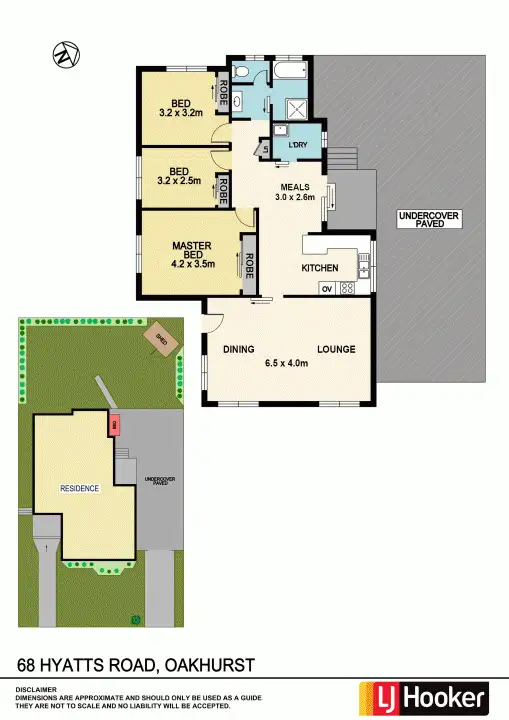 Floorplan of Homely house listing, 68 Hyatts Road, Oakhurst NSW 2761