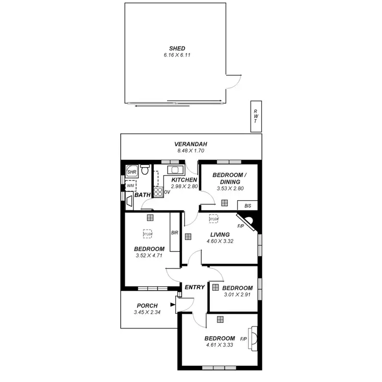 Floorplan of Homely house listing, 23 Avenue Road, Frewville SA 5063