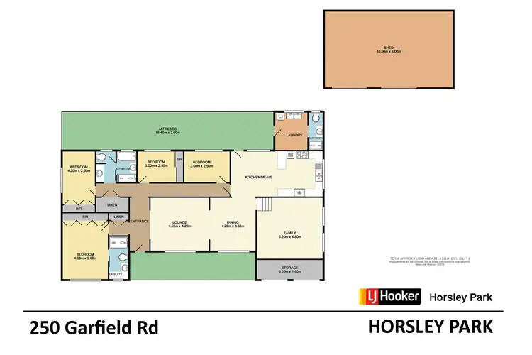 Floorplan of Homely house listing, 250-256 Garfield Road, Horsley Park NSW 2175