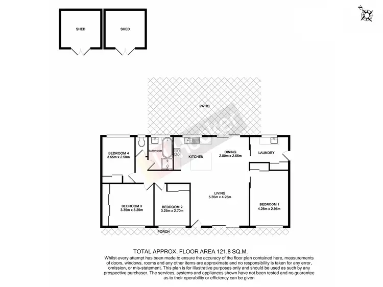 Floorplan of Homely house listing, 12 Triantha Street, Algester QLD 4115
