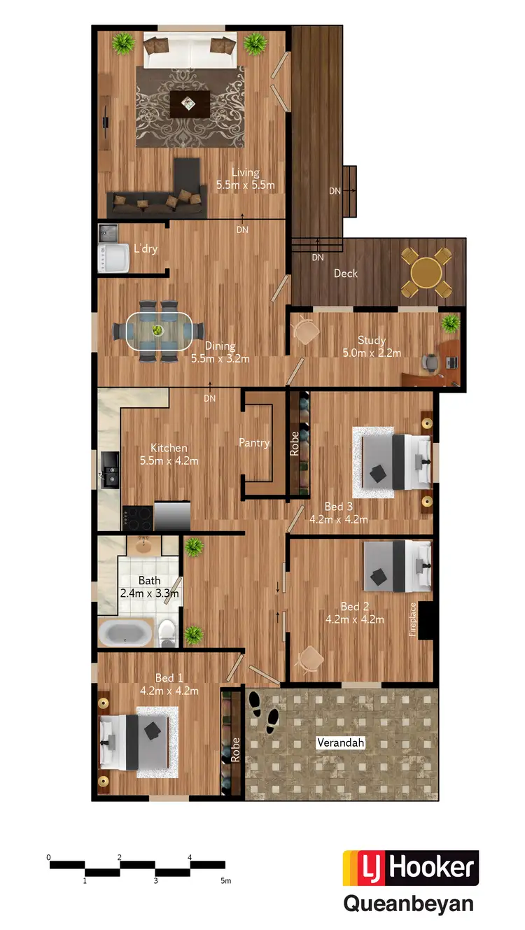 Floorplan of Homely house listing, 24 McIntosh Street, Queanbeyan NSW 2620