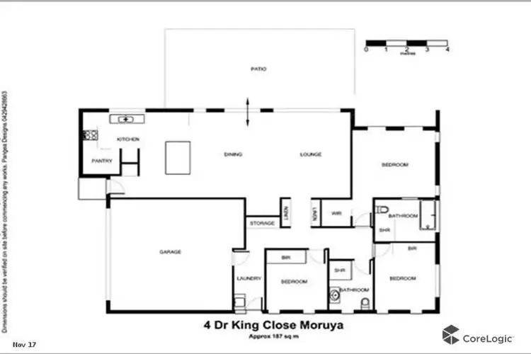 Floorplan of Homely house listing, 4 Dr King Close, Moruya NSW 2537