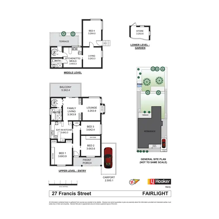 Floorplan of Homely house listing, 27 Francis Street, Fairlight NSW 2094