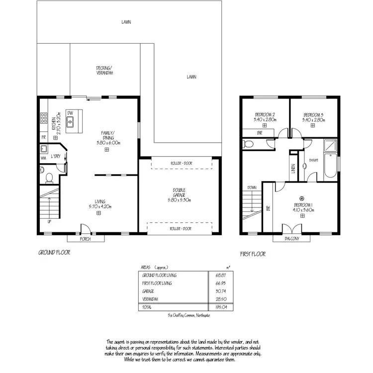 Floorplan of Homely house listing, 5a Chaffey Common, Northgate SA 5085