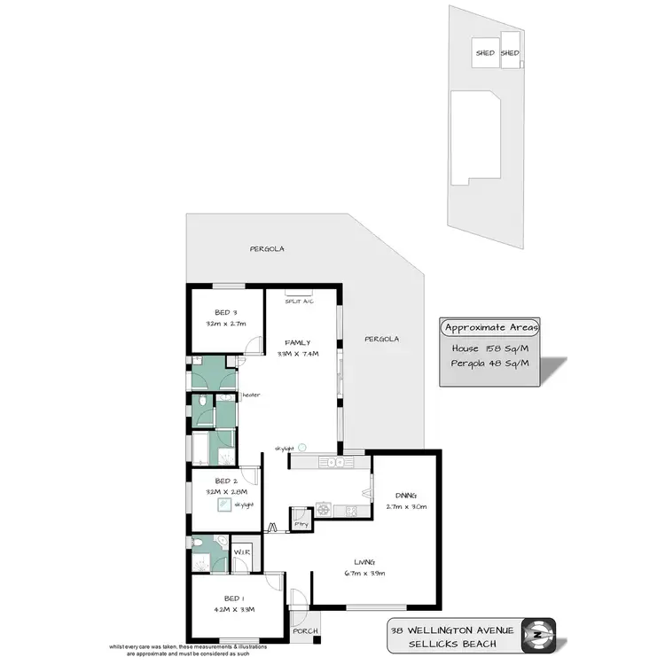 Floorplan of Homely house listing, 38 Wellington Avenue, Sellicks Beach SA 5174