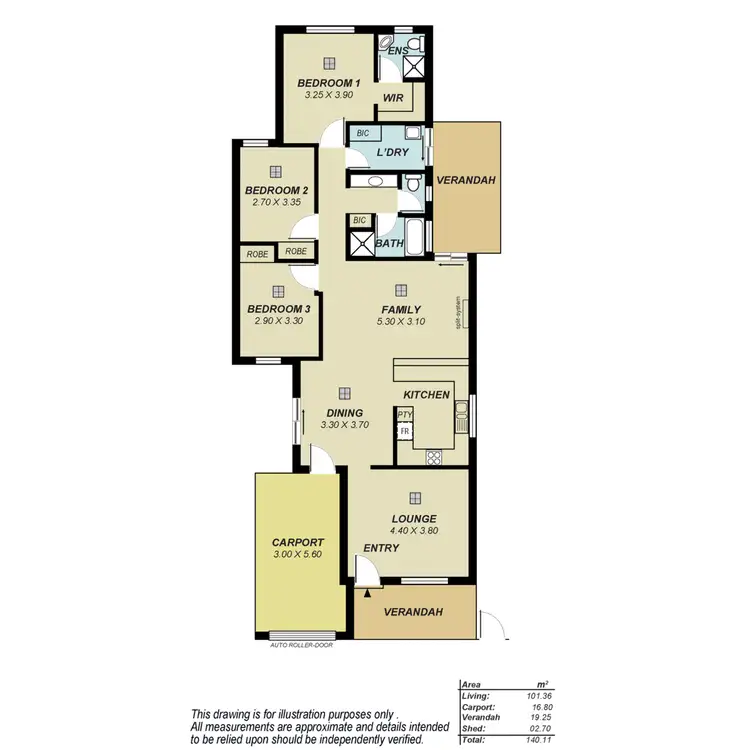 Floorplan of Homely house listing, 5 Fatchen Court, Greenwith SA 5125