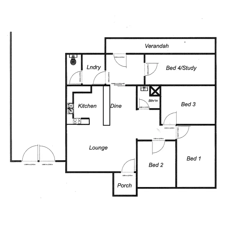 Floorplan of Homely house listing, 10 Lawrence Avenue, Gawler South SA 5118