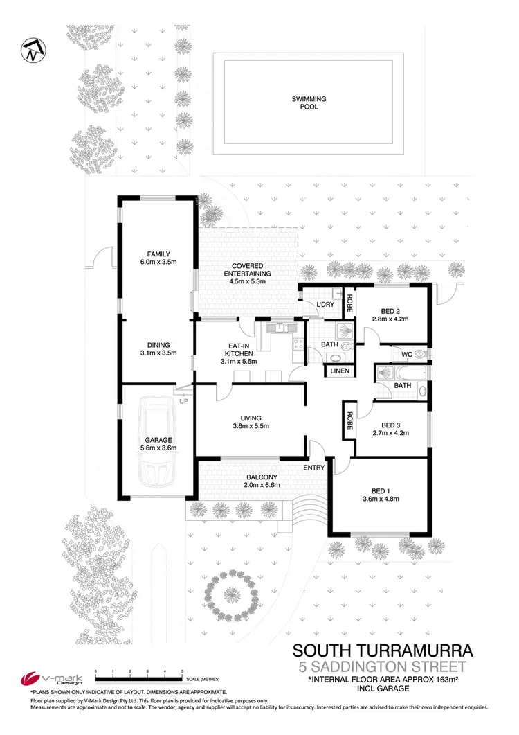 Floorplan of Homely house listing, 5 Saddington Street, South Turramurra NSW 2074
