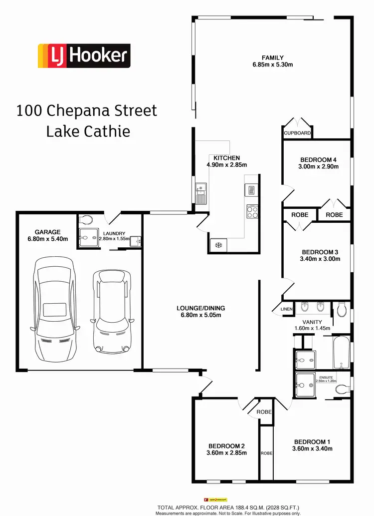 Floorplan of Homely house listing, 100 Chepana Street, Lake Cathie NSW 2445