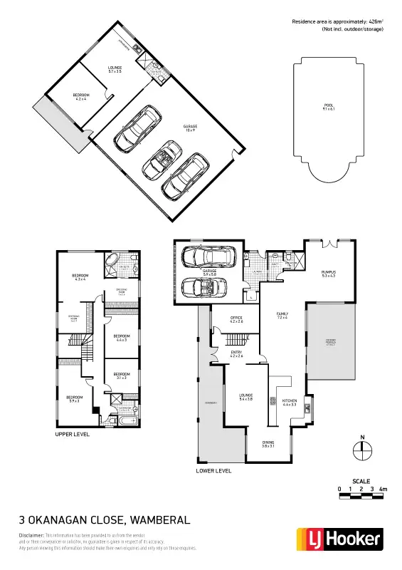 Floorplan of Homely house listing, 3 Okanagan Close, Wamberal NSW 2260