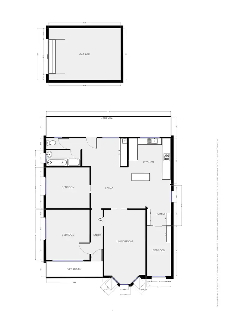 Floorplan of Homely house listing, 19 Redfern Street, Cowra NSW 2794
