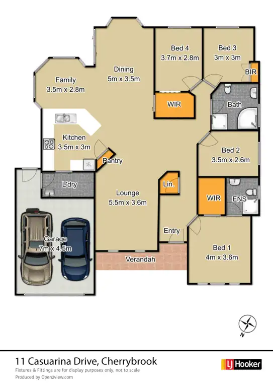 Floorplan of Homely house listing, 11 Casuarina Drive, West Pennant Hills NSW 2125